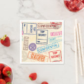 トップシークレット – 行遠くにけ！ スタンダードカクテルナプキン (インサイチュ)