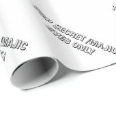 トップシークレット/雄大な目のみ ラッピングペーパー (ロールコーナー)