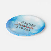 トップスイムガールスイム ペーパープレート (アングル)