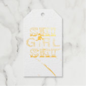 トップスキーガールスキー ギフトタグ (正面)