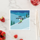 トップスキーバーモント スタンダードカクテルナプキン (インサイチュ)