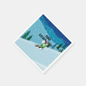 トップスキーバーモント スタンダードカクテルナプキン (角)