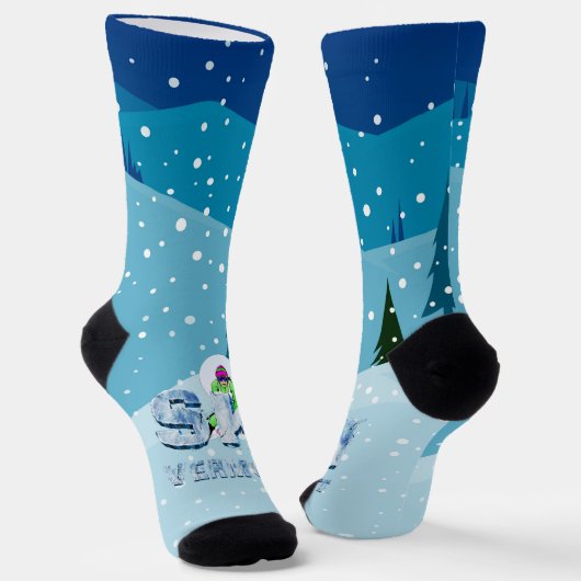 トップスキーバーモント ソックス (傾斜あり)