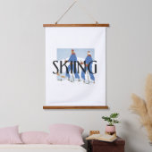 トップスキー 吊り下げ型タペストリー (寝室)