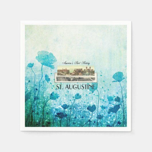 トップセントオーガスティンナプキンス スタンダードカクテルナプキン (正面)