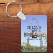 トップセントルイスゲートウェイキーチェーン キーホルダー (正面)