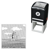 トップソフトボール星 セルフインキングスタンプ (インサイチュ)