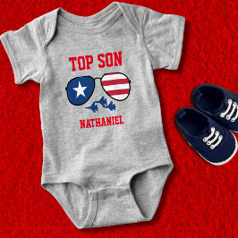 トップソン米空軍戦闘機 ベビーボディスーツ