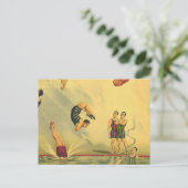 トップダイビングオールドスクール ポストカード (スタンド正面)