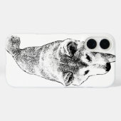 トップダウンの保護者 Case-Mate iPhoneケース (裏面 (横))
