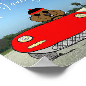 トップダウングラウンドホッグの日 ポスター (角)