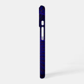 トップダウン二重漏斗幾何学柄iPhone 16ケース iPhone 16ケース (左側面)