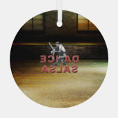 トップダンスサルサガラスオーナメント ガラスオーナメント (裏面)