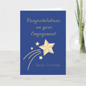 トップチョイス！カスタム婚約カード カード (正面)