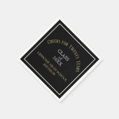 トップチョイス！20年の懇親会ナプキンス スタンダードカクテルナプキン (角)