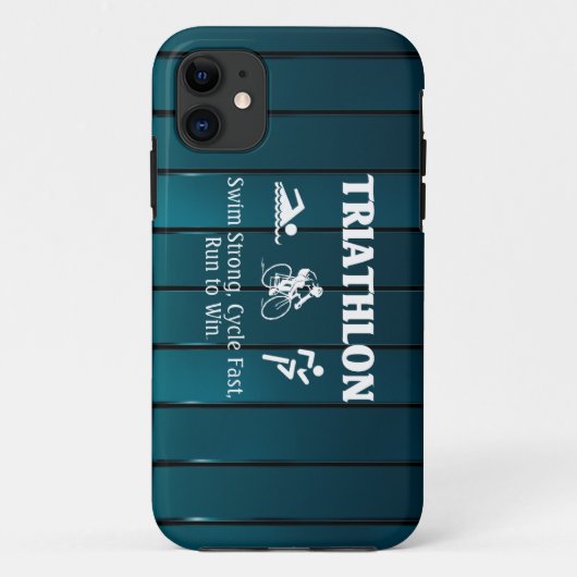 トップトライアスロン Case-Mate iPhoneケース (裏面)
