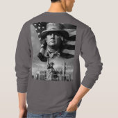 トップトレンドUSA基本長袖Tシャツ – Comfo Tシャツ (裏面)