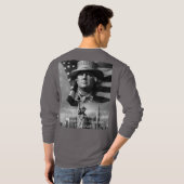 トップトレンドUSA基本長袖Tシャツ – Comfo Tシャツ (裏面フル)