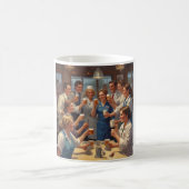 トップナース祝マグ最高の：ヘルスケアで コーヒーマグカップ (中央)