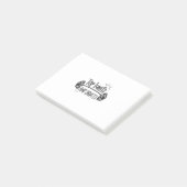 トップノットとスクワット ポストイット (アングル)