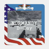 トップノルマンディメタルオーナメント メタルオーナメント (裏面)