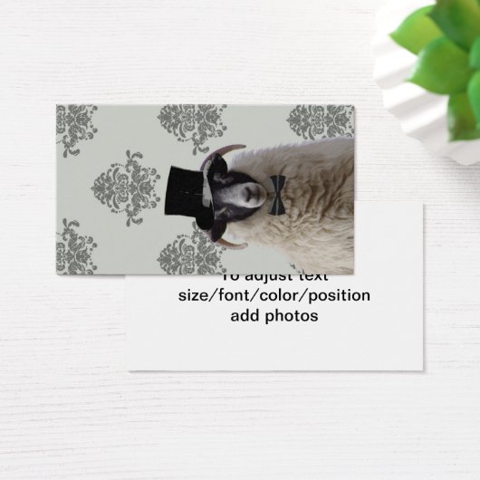 トップハおもしろいットで羊の花婿を作る (デスク)