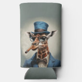 トップハットとジャケットのキリン スリム缶クーラー (裏面)