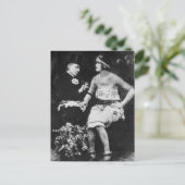 トップハットとタトゥー ポストカード (スタンド正面)