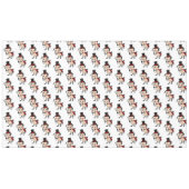 トップハットとネクタイ漫画の可愛いラディバグ テーブルクロス (正面(横))