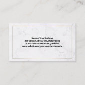 トップハットとワンド | Magician 名刺 (裏面)