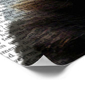 トップハットにスティームパンクバッジャー ポスター (角)