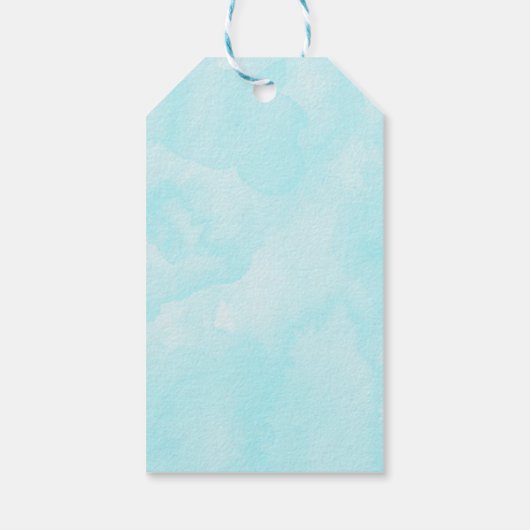 トップハットにTレックスかわいいおもしろいバレンタインデー ギフトタグ (裏面)