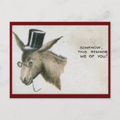 トップハットのジャックスヴィンテージ ポストカード (正面)