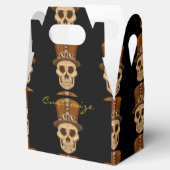 トップハットのスチームパンクスカル/ガスマスクThunder_Cove フェイバーボックス (オープン)