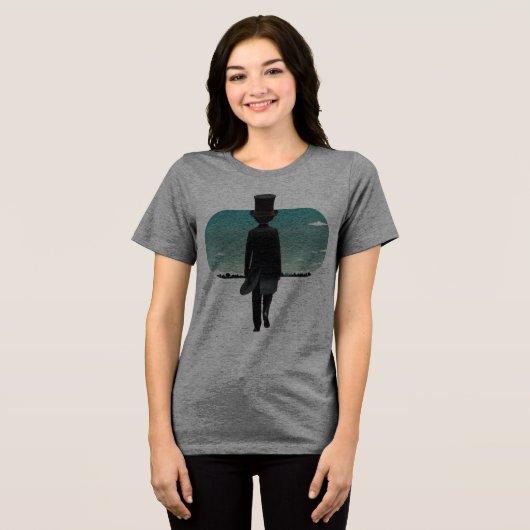 トップハットの散歩 トライブレンドTシャツ (正面全面)