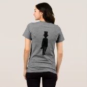 トップハットの散歩 トライブレンドTシャツ (裏面全面)