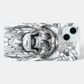 トップハットのiPhoneケース Case-Mate iPhoneケース (裏面 (横))