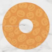 トップハットスカルハロウィーン ワイングラスタグ (裏面)