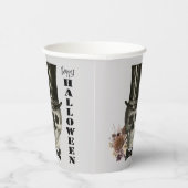 トップハットスカルハローウィンパーティ 紙コップ (右)