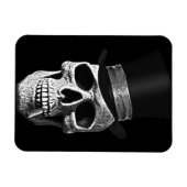 トップハットスカル マグネット (横)