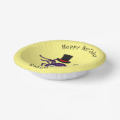 トップハットマンガの可愛いクモ ペーパーボウル (傾斜あり)