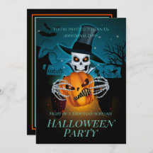 トップハット不気味スケルトン