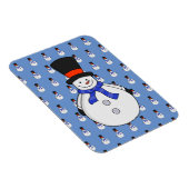 トップハット付雪だるま マグネット (右側)