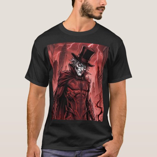トップハット犯罪 Tシャツ (正面)