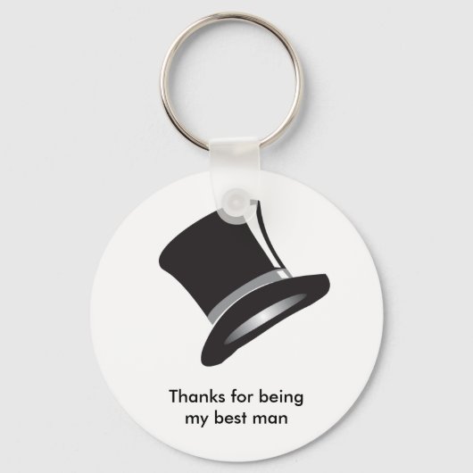 トップハット キーホルダー (正面)