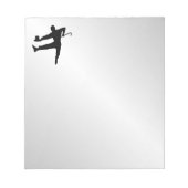 トップハット&ケインタップダンサー ノートパッド (正面)