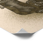 トップハンド女性のカーボーイポスター ポスター (角)