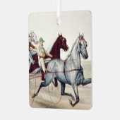 トップハーネスレーシングメタルオーナメント メタルオーナメント (正面左)