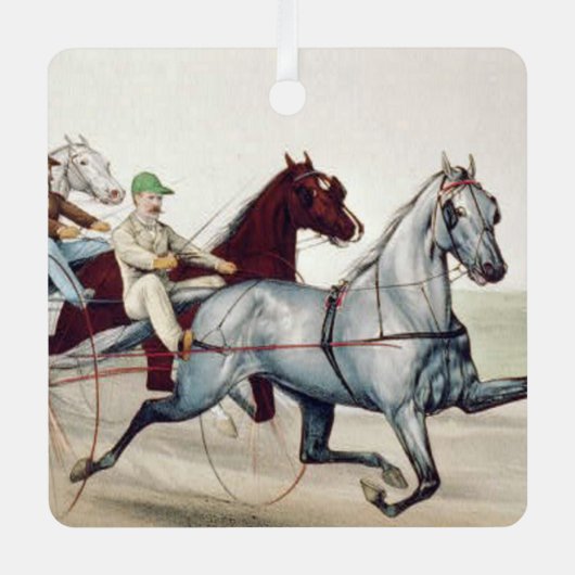 トップハーネスレーシングメタルオーナメント メタルオーナメント (正面)