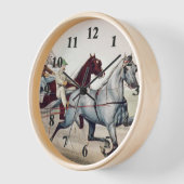 トップハーネスレース 壁時計 (傾斜)